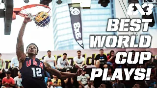 These Plays MADE HISTORY! | FIBA 3x3 World Cup