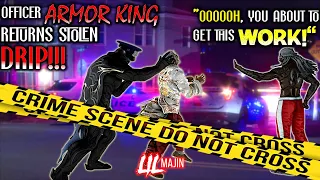 Armor King Returns Stolen Outfit to Leroy Smith!