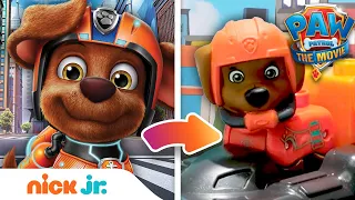 Guess the Rescue #3 w/ PAW Patrol Movie Pup Toys! | Nick Jr.