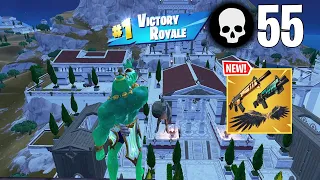 55 Elimination Solo vs Squads Wins (Fortnite Chapter 5 Season 2 Gameplay Ps4 Controller)