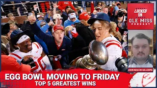 Egg Bowl Moves to Black Friday | John Macon Gillespie on Ole Miss Schedule release