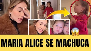 MARIA ALICE SE MACHUCA E PEDE AJUDA PRA BABÁ 😱 VIRGÍNIA PASSA PERRENGUE E DESABAFA😳