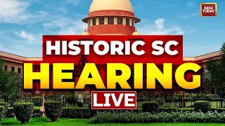 Supreme Court LIVE News | Constitutional Bench Live Streaming | India Today LIVE