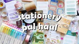 a huge stationery haul + asmr unboxing ft. Stationery Pal