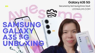 First Look and Unboxing Samsung Galaxy A35 5g