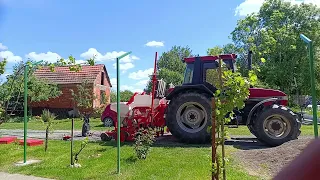 Moj prvi agrovlog - Sjetva - Okolokućni poslovi - Case 4220 & Vphe dg 4