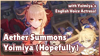 Aether’s Voice Actor Pulls For Yoimiya (Featuring Yoimiya’s VA) | Genshin Impact