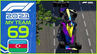 F1 2021 MyTeam KARRIERE #69: Baku enttäuscht nie! Pace für den SIEG!