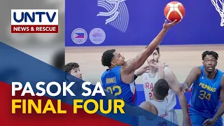 Gilas Pilipinas, pasok na sa semis ng Asian Games matapos padapain ang Iran team