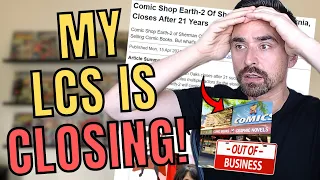 Comic Book Shops Continue To Close Doors! Is Online Retail Bad For The Hobby?