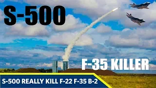 Can Russia's S-500 Really Shoot Down an F-22, F-35 or B-2 Stealth Bomber