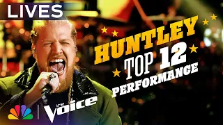 Huntley Performs "With a Little Help From My Friends" | The Voice Lives | NBC