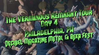 The Black Dahlia Murder | Verminous Remnant Tour | Day 4 | Philadelphia, PA