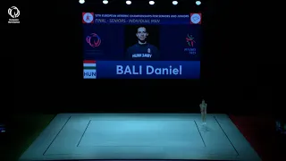 Daniel BALI (HUN) - 2021 Aerobics European Champion, Individual Men