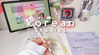 study vlog coreano | dando continuidade aos estudos (revisões)