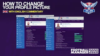 FM20 | How to change your profile picture