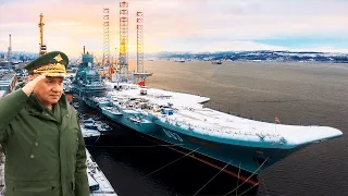 Военно-морской позор: "Великий" переход дырявого "Адмирала Кузнецова"… от дока к стенке