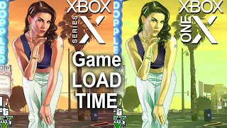 GTA 5 Xbox Series X VS Xbox One X Load Time Comparison Grand [ Theft Auto V ] [Which Console Faster]