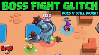 Brawl Stars El Primo GADGET GLITCH in Boss Fight! | Does it still work?