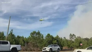 Evacuations underway in Bastrop County due to a massive wildfire