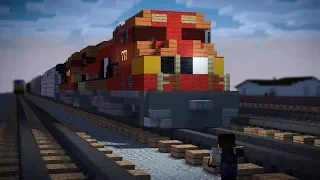 Minecraft Unstoppable Train Animation The Movie