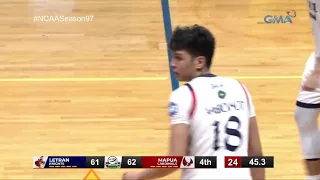Jeo Ambohot takes the lead for Letran! | Finals Game 1 | #NCAASeason97