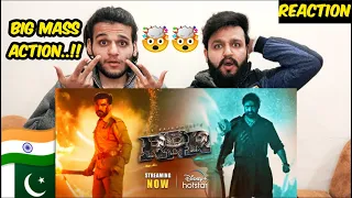 RRR Interval Fight Scene Reaction | Ram Vs Bheem | Ram Charan, Jr.NTR | Pakistani Reaction