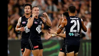 Corey Durdin - Highlights - AFL Round 1 2022 - Carlton Blues vs Richmond Tigers