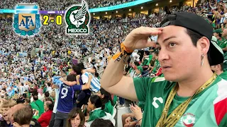 ¡NOS TRAEN DE HIJOS! Reacciones Argentina 2-0 México desde Qatar