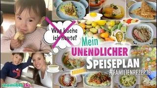 Mein unendlicher Speiseplan 😋🍴 | Das komplette Konzept 🙌🏼| mamiblock