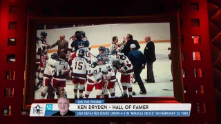 Hockey Hall of Famer Ken Dryden on Where "Miracle on Ice" Ranks in HIs Life - 2/23/17