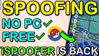 Pokemon GO Spoofing iOS for FREE and NO PC ✅ iSpoofer Pokemon Go Spoofer iOS is BACK in 2023
