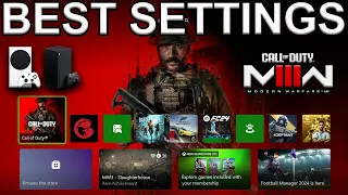 BEST Xbox Series X/S Settings Modern Warfare 3 - 120FPS, Graphics, Controller