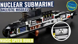 Nuclear Submarine With Full Detailed Interior - Reobrix 800 (Speed Build Review)