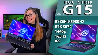 Ryzen 9 5900HX + RTX 3070 - But Can It Run Crysis? (2021 ASUS ROG Strix G15 Review)