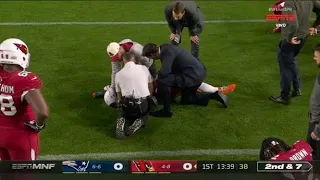 Kyler Murray Scary Non-Contact Injury vs Patriots (Carted Off)