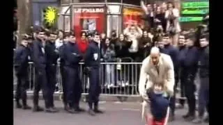 Michael Jackson et melissa au musee grevin 1997