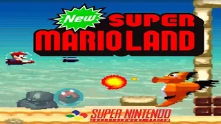 NEW Super Mario Land (NEW スーパーマリオラ) (SNES Homebrew) - SNES LONGPLAY - (Complete Walkthrough)