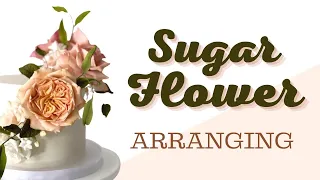How to Add Flowers to Cake // Flower Arranging with Finespun Cakes