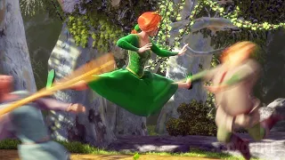 Fiona versus Robin Hood e os Merry Men | Shrek | Clipe