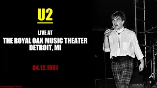 U2 | Live in Detroit (04.12.1981)