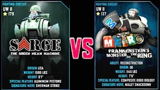 REAL STEEL WRB FINAL Sarge VS METRO (CHAMPION) New Robots UPDATE (Живая Сталь)