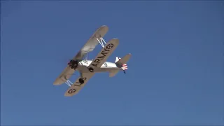 Balsa USA Boeing PT-17 (1:3 scale; 116" wingspan) with 215cc MOKI RADIAL! WCSE, Las Vegas 2017