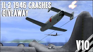 Ohka Kamikazes, Landing on Enemy Carriers, Crashes & More! (GIVEAWAY) V10 | IL-2 1946