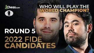 2022 FIDE Candidates | Will Chess' Biggest Streamer Beat Last Year's Challenger? | Hikaru v. Nepo!