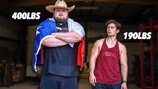 I Trained W/ America's Strongest Man For 24 Hours