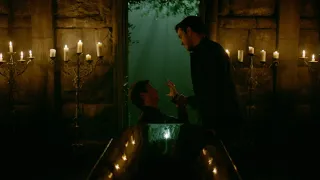 TVD 8x13 - Kai tricks Damon, drains his energy and steals Elena's coffin | Delena Scenes HD