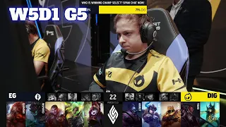 EG vs DIG | Week 5 Day 1 S13 LCS Spring 2023 | Dignitas vs Evil Geniuses W5D1 Full Game