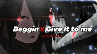 Beggin X Give It to me -[ Madcon ₰  Timbaland ] Áudio Edit