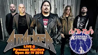 ATTACKER - "Lords of Thunder & Zero Hour" Live @ Pyrenean Warriors Open Air IV 2018